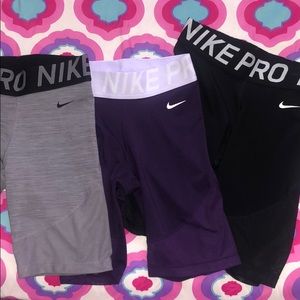 Bundle of Nike biker shorts